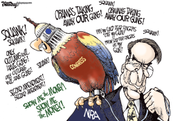 NRA PARROT    by Bill Day