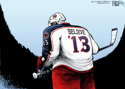 LOCAL OH - BLUE JACKETS BELIEVE  by Nate Beeler