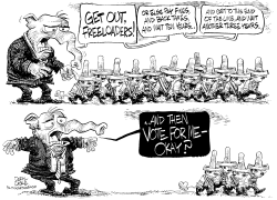 THE GOP AND THE IMMIGRATION BILL by Daryl Cagle