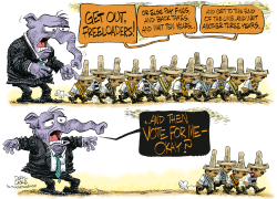 THE GOP AND THE IMMIGRATION BILL  by Daryl Cagle