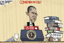 COMEDIAN- IN-CHIEF by Jeff Darcy