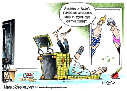 GAY PRO ATHLETES by Dave Granlund