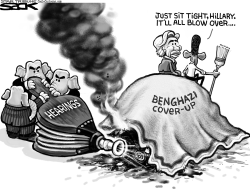 BENGHAZI COVER-UP FLARE-UP by Steve Sack