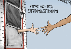 CLEVELAND KIDNAPPING SUPERHEROES by Jeff Darcy