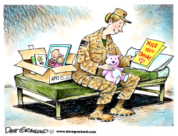 MOMS IN THE MILITARY by Dave Granlund