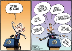 Obama Scandals  by Nate Beeler