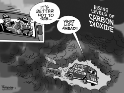 RISING CARBON DIOXIDE by Paresh Nath