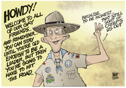 BOY SCOUTS AND GAYS,  by Randy Bish