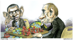 OBAMA AND PUTIN - THE GREAT GAME -  by Taylor Jones