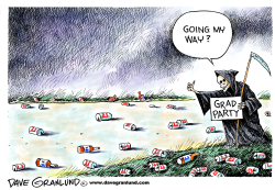 GRADUATION PARTIES by Dave Granlund