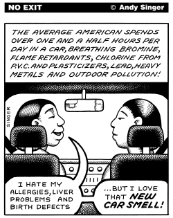 NEW CAR SMELL by Andy Singer