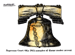 SUPREME COURT RULING ON DNA SAMPLES by Jimmy Margulies