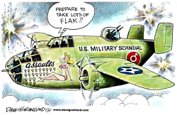 MILITARY SEX ASSAULTS by Dave Granlund
