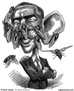 OBAMA ALL BUGGY by Taylor Jones