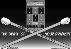 PRIVACY DEATH BW by Steve Greenberg