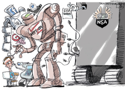BIG BROTHER LITTLE BROTHERS by Pat Bagley