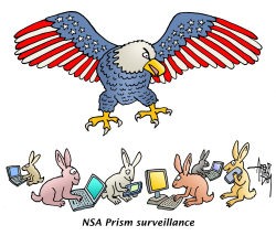 NSA PRISM PROGRAM by Arend Van Dam