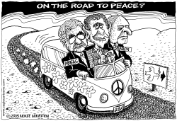 ON THE ROAD TO PEACE by Monte Wolverton