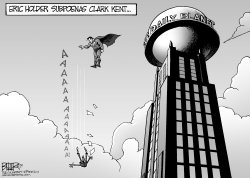 SUPERMAN SUBPOENA by Nate Beeler