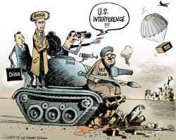 US TO HELP SYRIA OPPOSITION by Patrick Chappatte