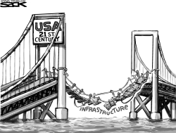 CRUMBLING INFRASTRUCTURE by Steve Sack