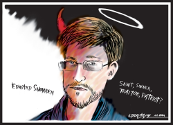 EDWARD SNOWDEN TRAITOR OR PATRIOT by J.D. Crowe