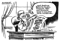 VOTING RIGHTS ACT  by Jimmy Margulies
