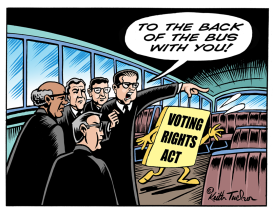 VOTING RIGHTS TO THE BACK OF THE BUS by Keith Tucker