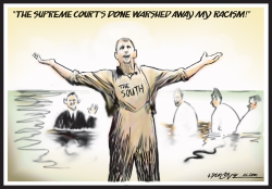 VOTING RIGHT ACT SCOTUS WASHES SINS AWAY by J.D. Crowe