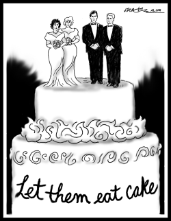 LET THEM EAT WEDDING CAKE DOMA by J.D. Crowe