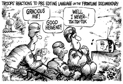 FRONTLINE WATCH YOUR LANGUAGE by Mike Lane