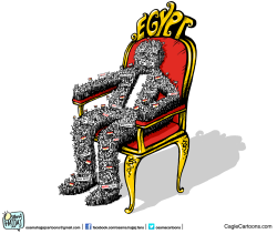SECOND REVOLUTION by Osama Hajjaj