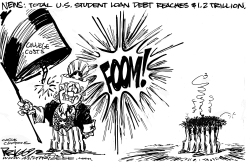 COLLEGE COSTS by Milt Priggee