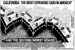 LOCAL-CA COOLEST CARS ROTTEN ROADS by Monte Wolverton