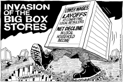 INVASION OF THE BIG BOX STORES by Wolverton