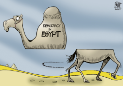 EGYPT HEADS IN ANOTHER DIRECTION,  by Randy Bish