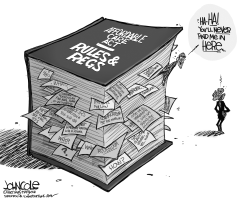 OBAMACARE COMPLEXITY BW by John Cole