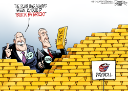 LOCAL OH - BLUE JACKETS PAYROLL  by Nate Beeler
