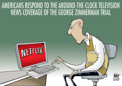 TIRED OF THE ZIMMERMAN COVERAGE,  by Randy Bish