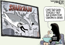 STAND- YOUR-GROUND SHARKNADO by Jeff Darcy