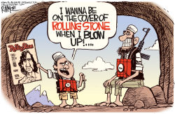 ROLLING STONE  by Rick McKee