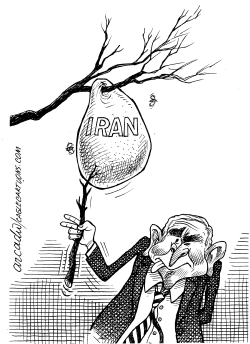BUSH AND THE BEEHIVE OF IRAN by Arcadio Esquivel