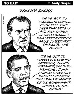 TRICKY DICKS by Andy Singer