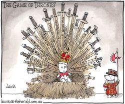 THE GAME OF THRONES by Peter Lewis
