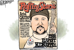NEW ROLLING STONE COVER CASTRO PLEA DEAL by Jeff Darcy