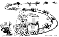 STOP OBAMACARE by Daryl Cagle