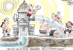LOCAL PAY TO PLAY by Pat Bagley