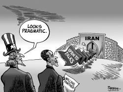 IRAN FOR TALKS by Paresh Nath