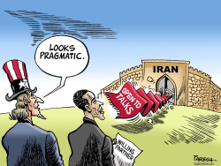 IRAN FOR TALKS  by Paresh Nath