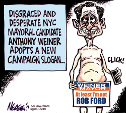 FORD AND WEINER by Steve Nease